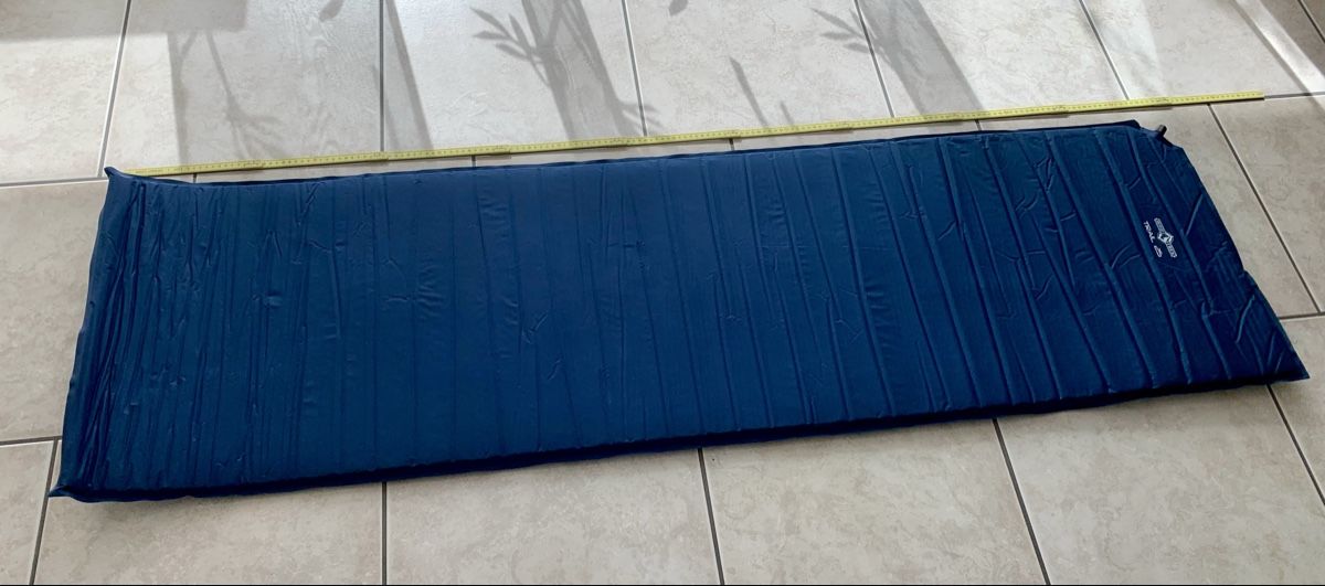 Tappetini fitness: Matelas gonflable Discovery Trek Trail 25 bleu – Usato da Port venduto da granitod 1