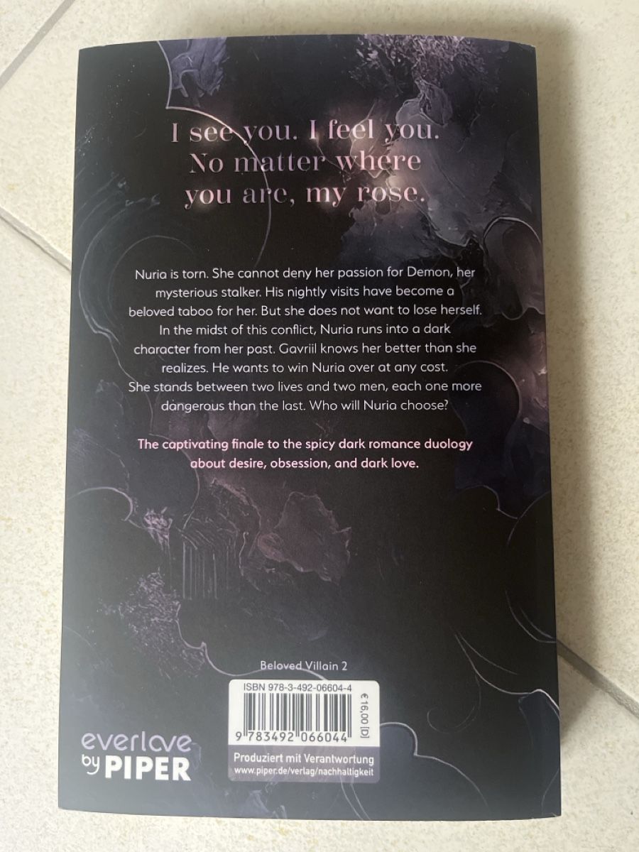 Libri: beloved Villain - Englisch  – Nuovo (secondo la descrizione) da Strengelbach venduto da luvbyeol_26 1