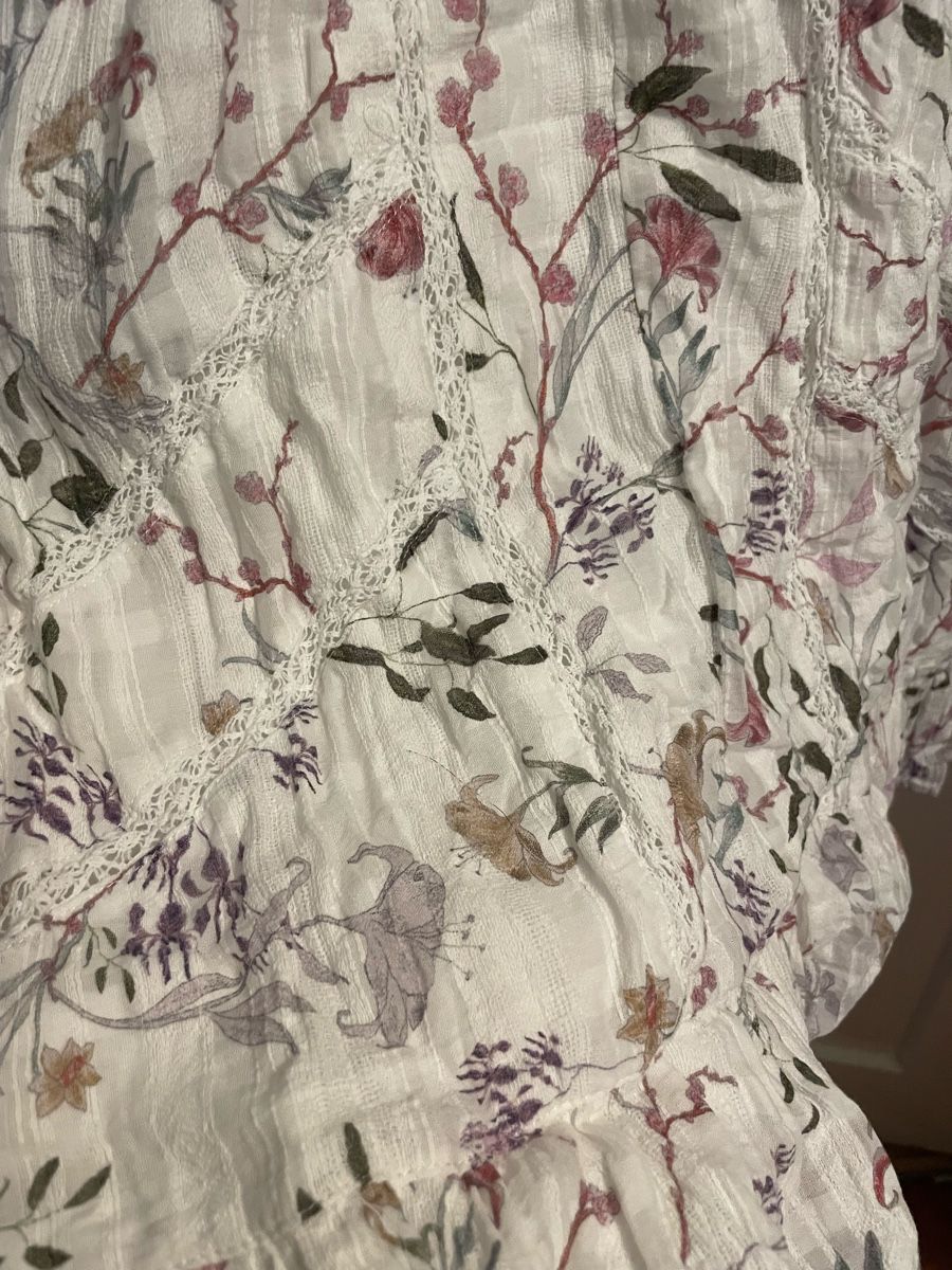 H&M Vestiti: Hübsches Sommerkleid Gr. S, Blumenmuster, Spitzendetails – Nuovo (secondo la descrizione) da Zürich venduto da LenaMeierZurich 2
