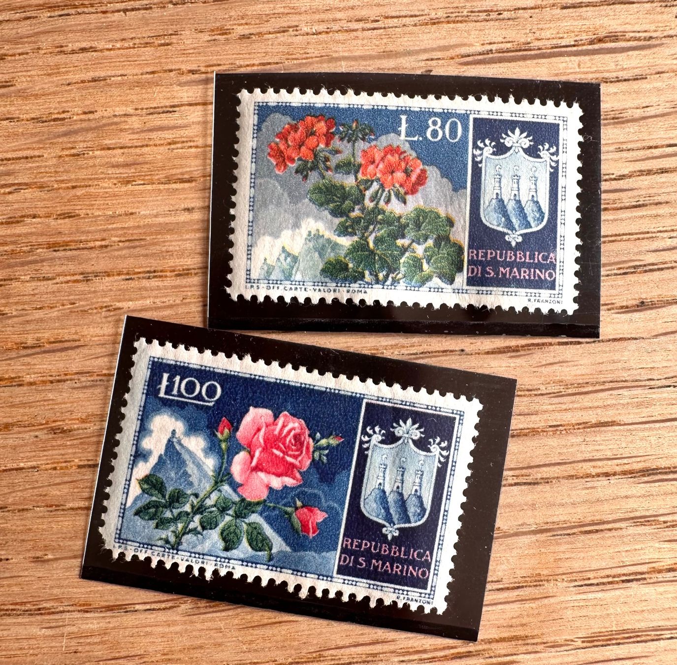Tutti i francobolli: Timbres fleurs San Marino – Usato da Boudry venduto da Mandarine56 1