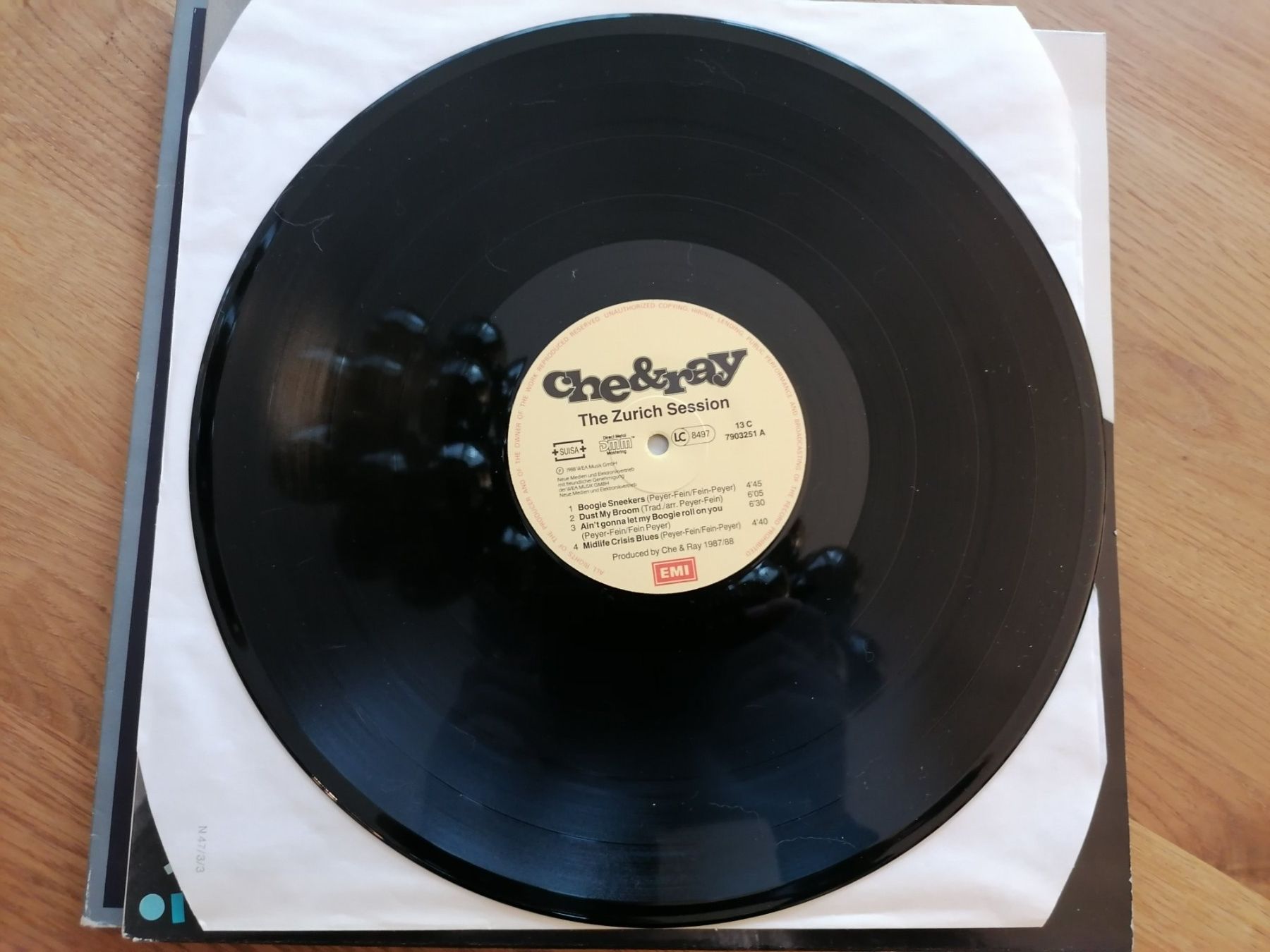 Dischi in vinile: LP - Che & Ray - The Zurich Session, signierte – Usato da Basel venduto da vintagecollector 4