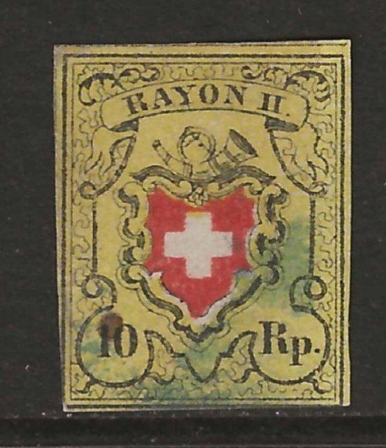 Alle Briefmarken: 1850 : Rayon Nr. 16II, KP 200.-- – Gebraucht aus Gümligen von Geniusbuy