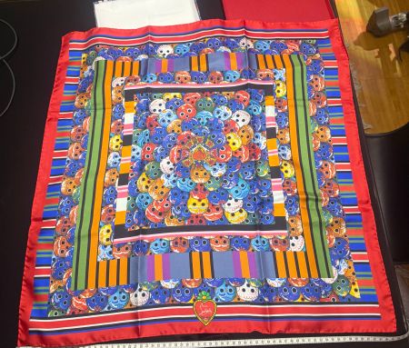 Christian Louboutin Original Silk Scarf completely unused