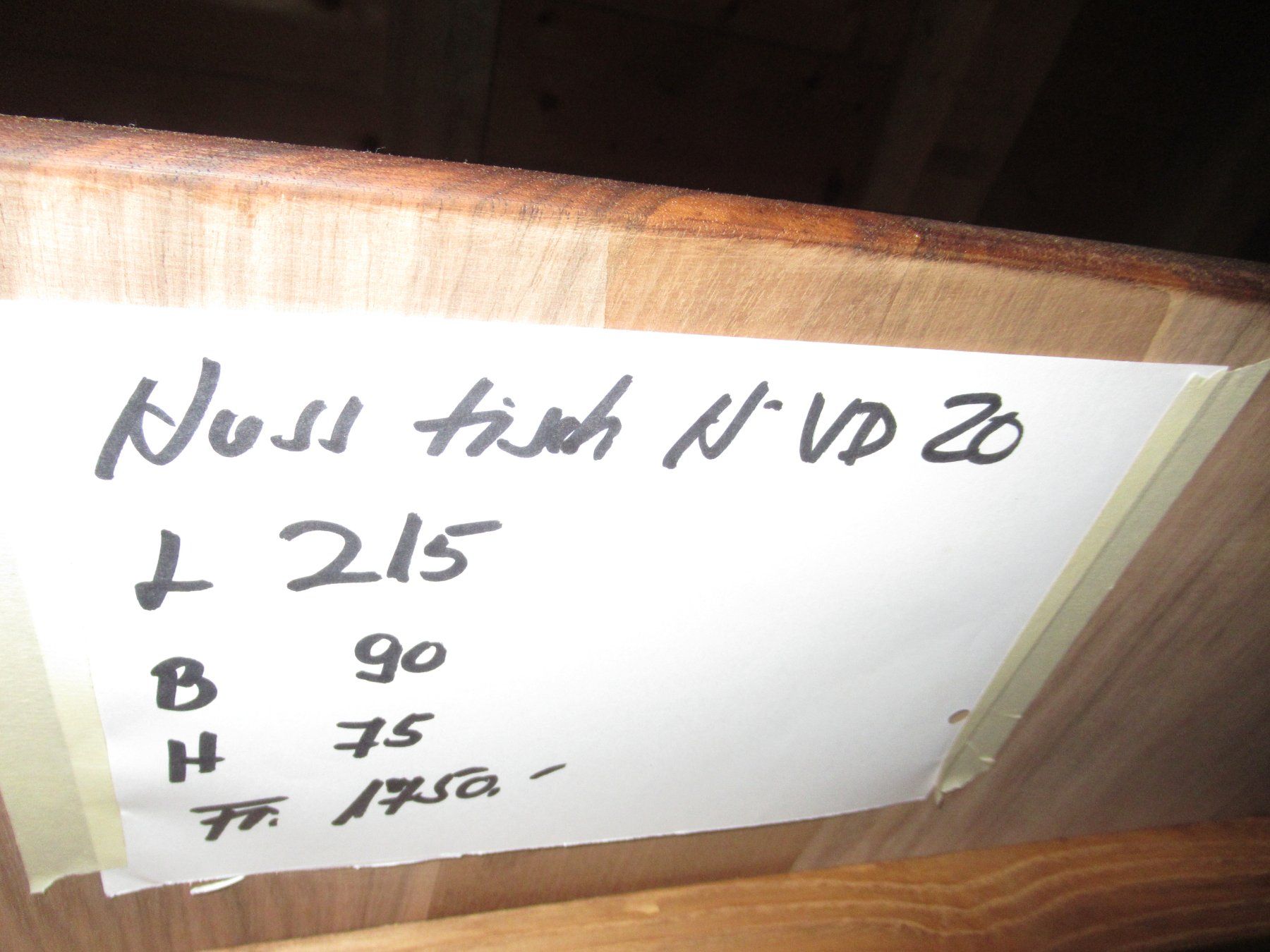 Tavoli: Beizentisch (Nuss/215) – Nuovo (secondo la descrizione) da Berg SG venduto da Pizza58 8