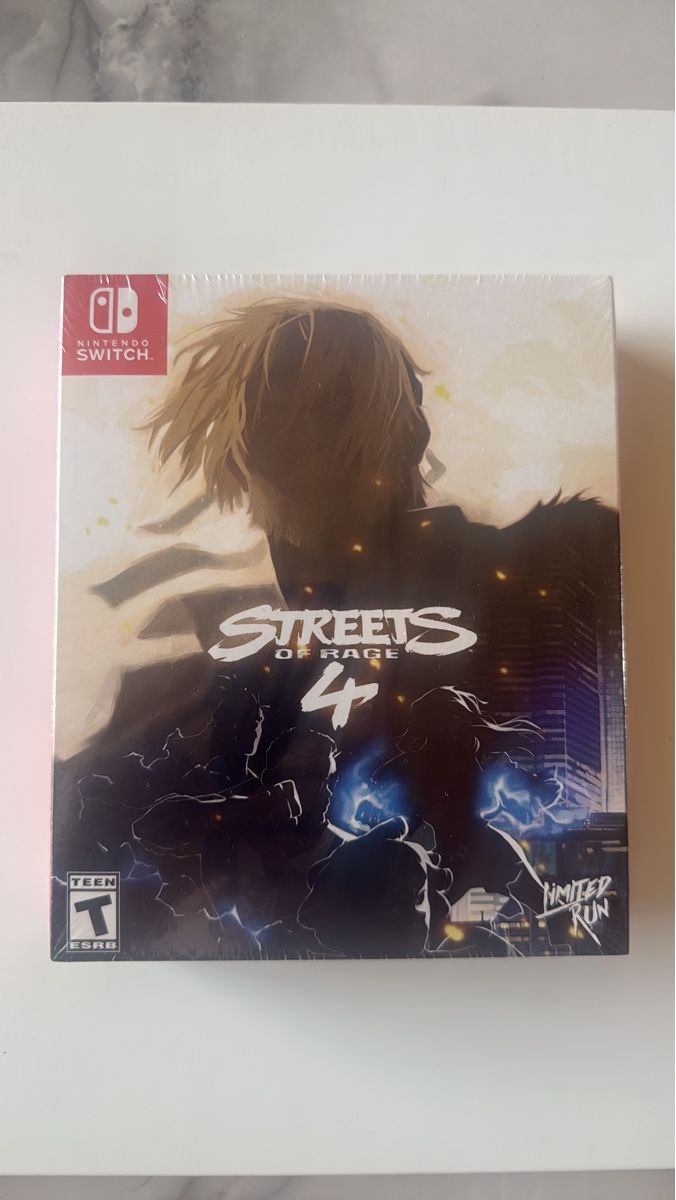 Spiele: Streets of Rage 4 - Nintendo Switch - Édition limitée – Neu und originalverpackt aus Chavornay von brunodasilva87