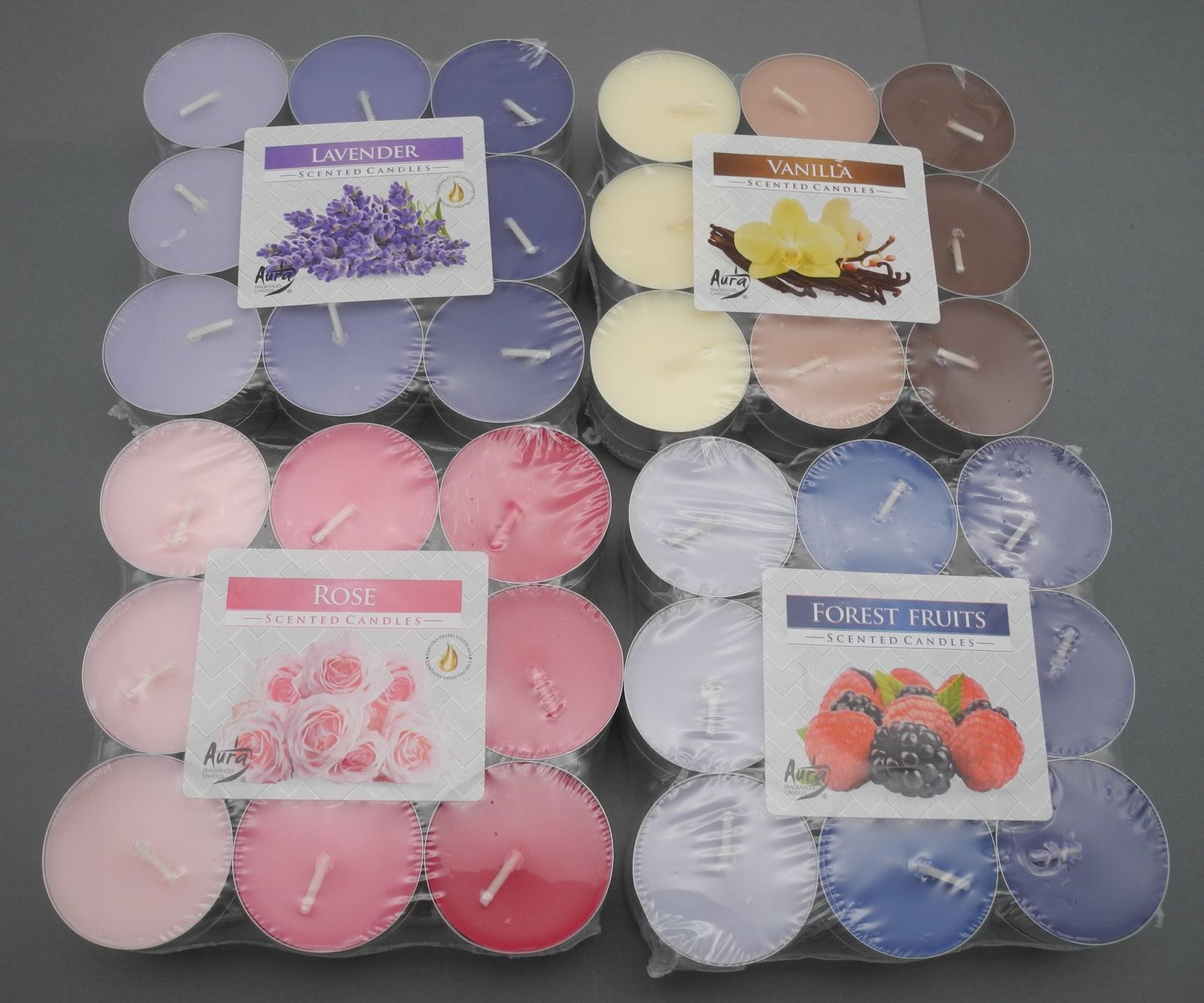 Candele: 4 Pack Duft Teelichter, Nr. Q96 – Nuovo e nell'imballaggio originale da Kottwil venduto da Crazyrolf