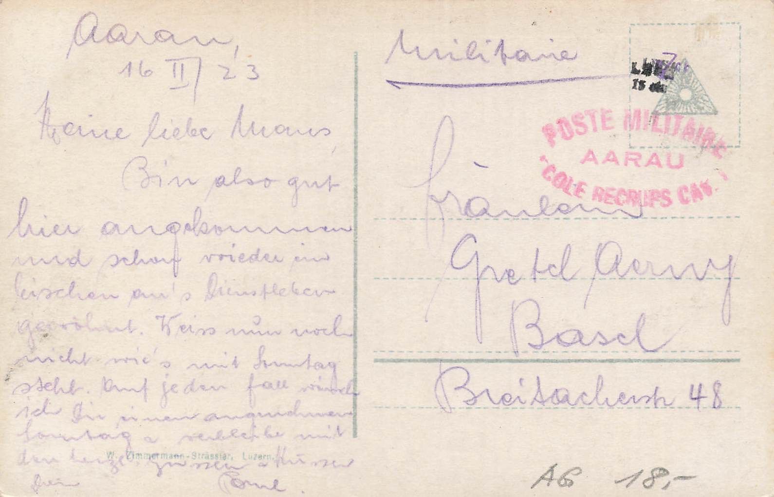Cartes postales: Aarburg – D'occasion à Biasca par Blenio71 1