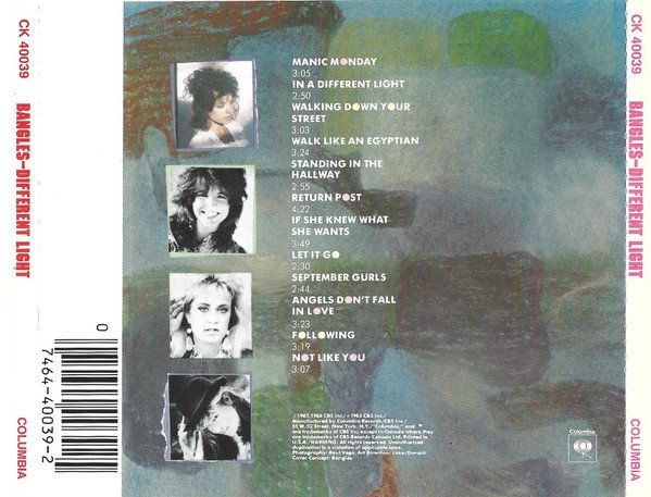 CDs: CD Bangles - Different light (1986) – Gebraucht aus Möriken AG von mineralia 1