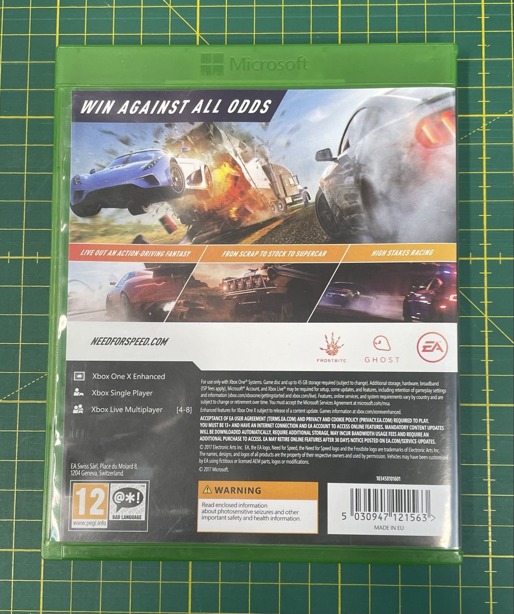 Microsoft Giochi: NEED For SPEED Payback / XBOX ONE – Usato da Obergösgen venduto da File75 1