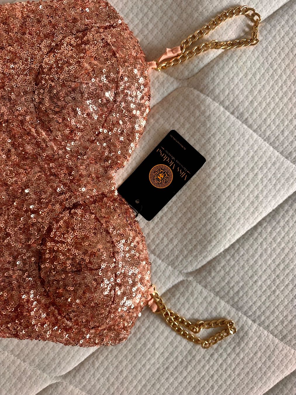 Vestiti: Gold paillettes dress – Nuovo e nell'imballaggio originale da Zürich venduto da fed_vh9n 4