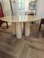 Cassina Mario Bellini "Il Colonnato" Tisch Travertin 140cm