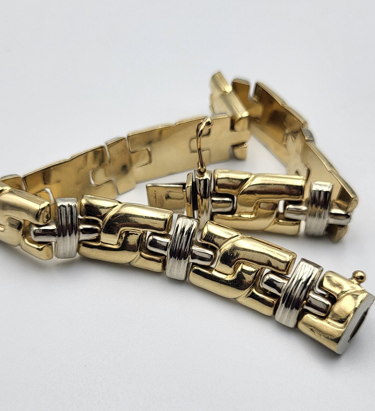 Armbänder & -reifen: Gold 585 Bicolor Armband – Gebraucht aus Wald ZH von Aniade 9