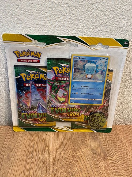 Evolving Skies 3 Pack Blister Eiscue EN | Kaufen Auf Ricardo