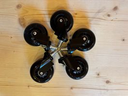 Rollen Set - Gaming Stuhl - Büro Stuhl - Rollwagen