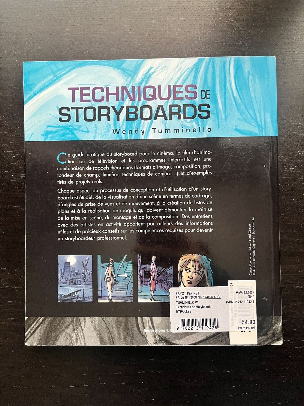 Libri: Wendy Tumminello: Techniques de storyboards – Usato da Lausanne venduto da Kinga_Shopaholic 7
