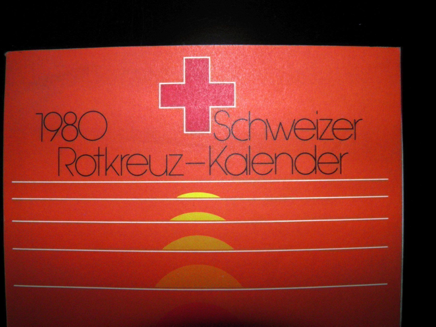 Calendari: Schweizter Rotkreuz-Kalender 1980 – Usato da Oberembrach venduto da broussey14
