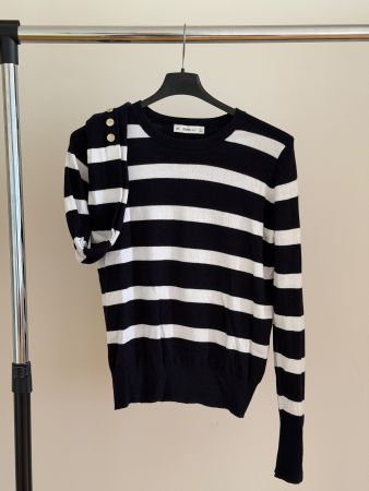 Zara Damen Pullover gestreift