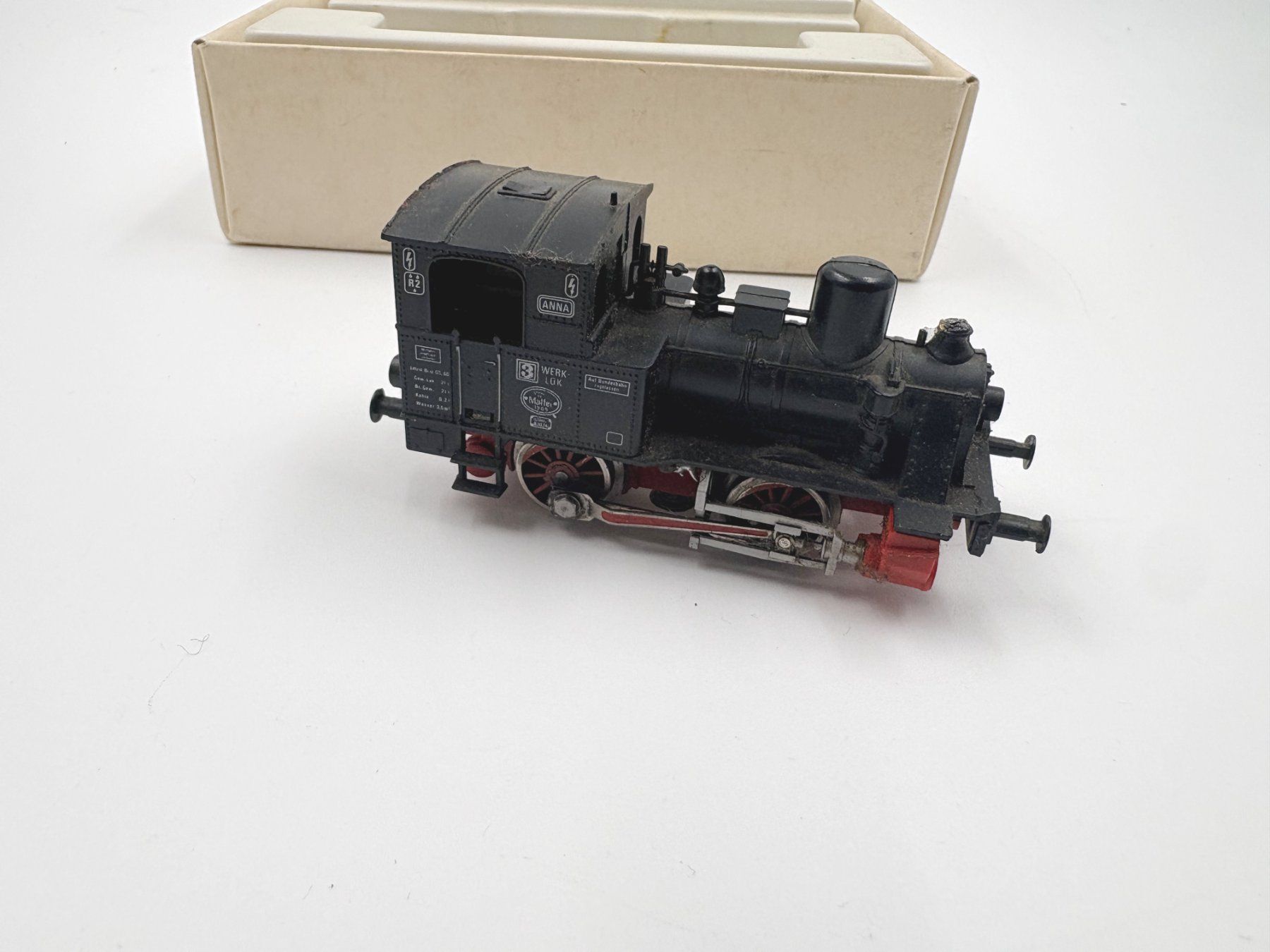 Fleischmann Modelleisenbahnen: Fleischmann H0 4000 Dampflok Werkslok Anna – Gebraucht aus Hombrechtikon von Bruenel 4