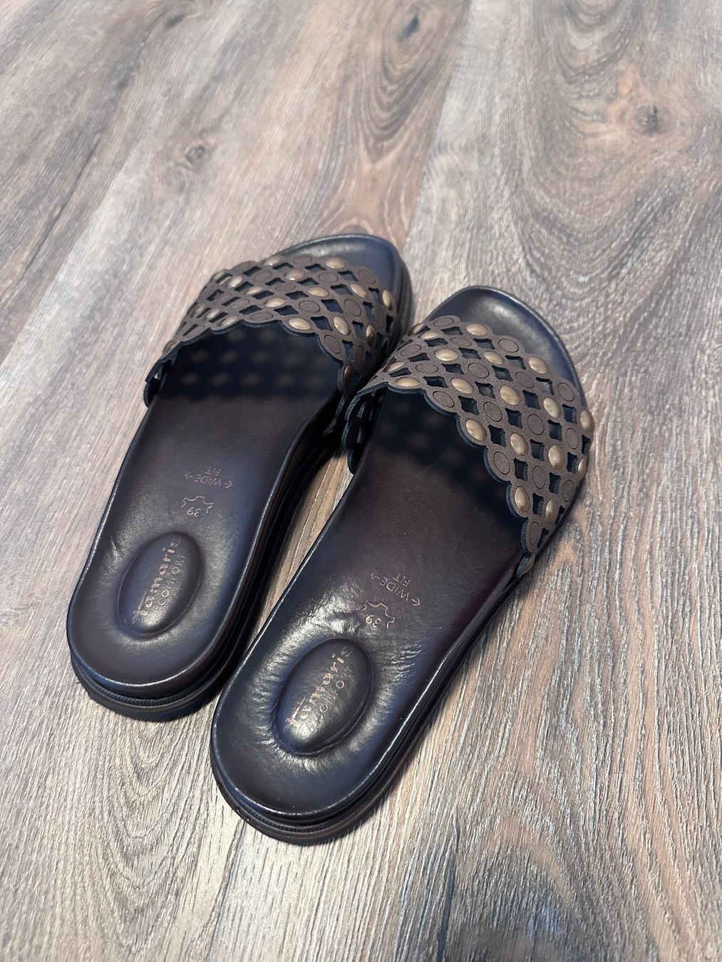 Tamaris Chaussures femmes: Pantolette Tamaris braun – D'occasion à Dürrenäsch par Rena7