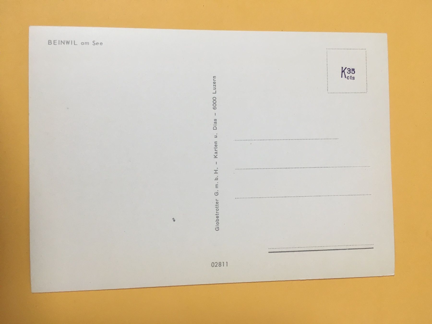 Cartoline postali: Beinwil am See Aargau – Usato da Küttigen venduto da Melisch1000 1