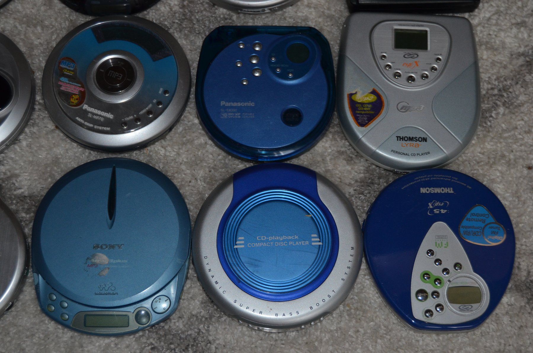 Lettore multimediale portatile: 15 x Discman Sony, Philips, Panasonic, JVC... – Difettoso da Collonges venduto da arashee 2