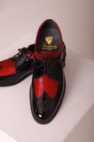 Herren Lackschuh, Rahmengenäht, Oldtimer, Vintage, two tone