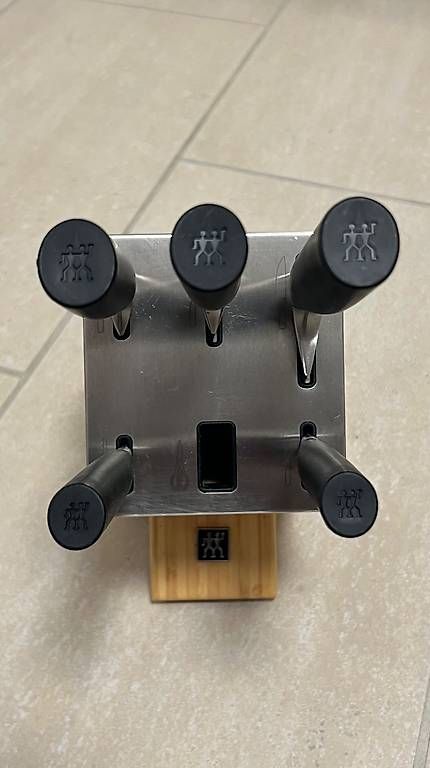 Coltelli: ZWILLING Küchenmesser-Set mit Messerblock  5-teilig – Usato da Mels venduto da Ralf-dp8t 1