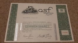 Aktie OSF Industries Limited
