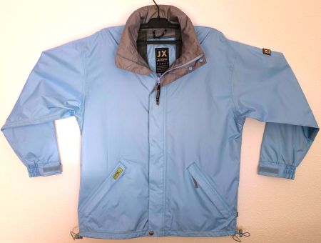 JX Regenjacke Hellblau, Grösse 36/38 , T 3000