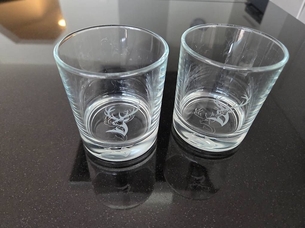 Bicchieri: 2 Glenfiddich Whisky Gläser – Usato da Ennetbürgen venduto da Riwemogmbh