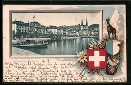 Passepartout-Lithographie Luzern, Schwei