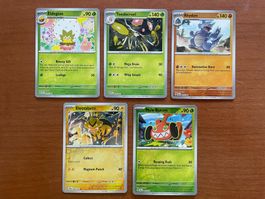Pokemon Karten Set Reverse (Versand gratis)