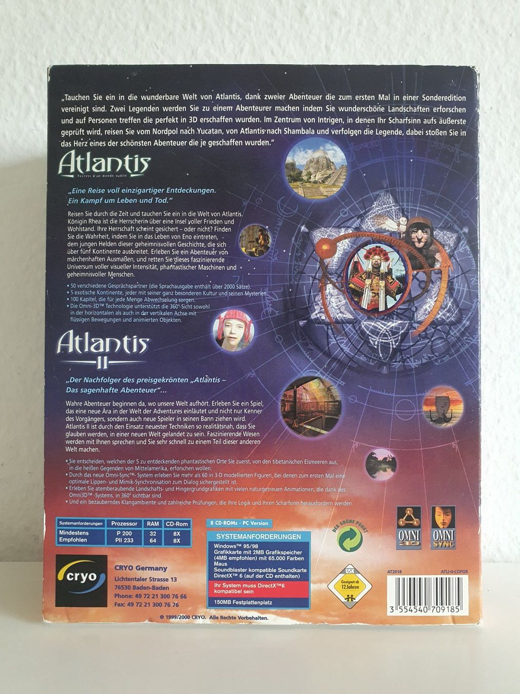 Giochi: PC Games Atlantis 1-4 (1997-2004) Big Box Bundle – Usato da Greifensee venduto da perfectioN88 3