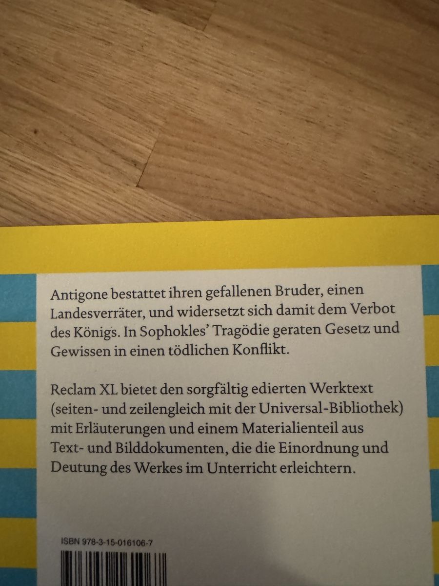 Livres: Antigone – Neuf (Voir description) à Zürich par abi_d8rr 1