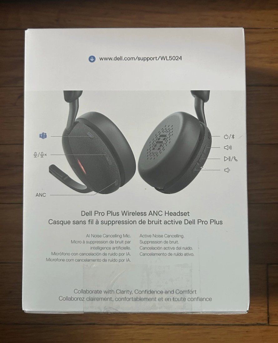 Dell Cuffie: Dell WL5024 Pro Plus Wireless ANC Headset – Nuovo (secondo la descrizione) da Zürich venduto da studor 1