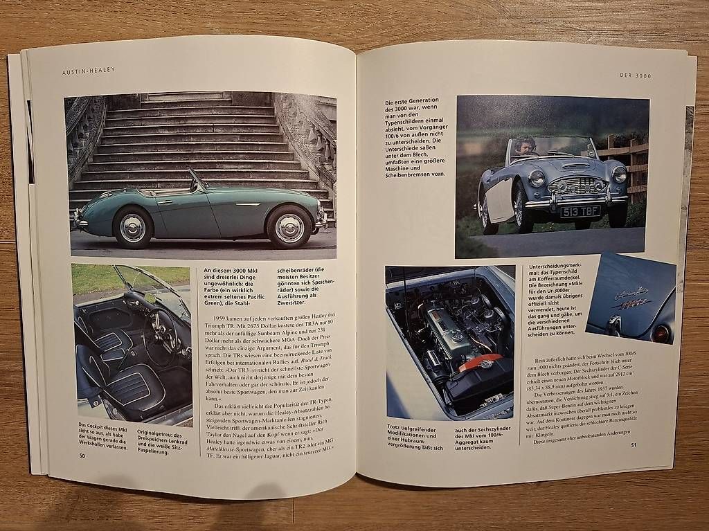 Libri: Austin Healey 100 & 3000, 1953 - 1967 – Usato da Gümligen venduto da Corsica0 3