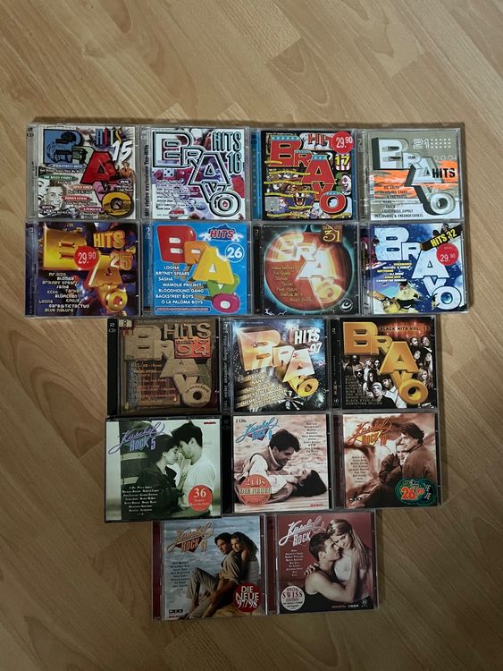 Bravo Hits- & Bravo Kuschelrock-Sammlung (16 Doppel-CDs) | Kaufen Auf ...