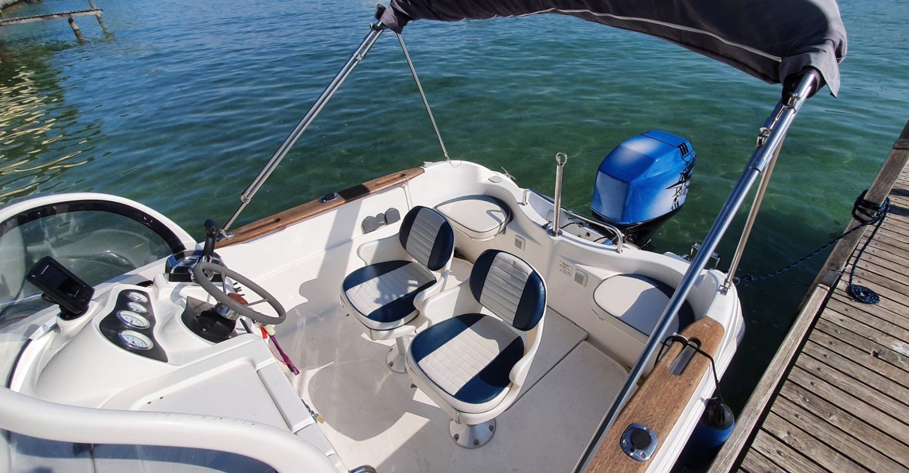 Quicksilver Barche: Quicksilver Konsolenboot ab MFK 6.25/ inkl. Trailer – Usato da Rottenschwil venduto da Aston442 3