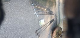 Vintage Golfschläger Set mit Bällen - Perfekt für Golfer!