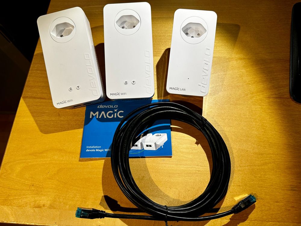 Devolo Magic 1 WiFi mini Starter Kit Repeater ac add on (Gebraucht) in Büetigen für CHF 235