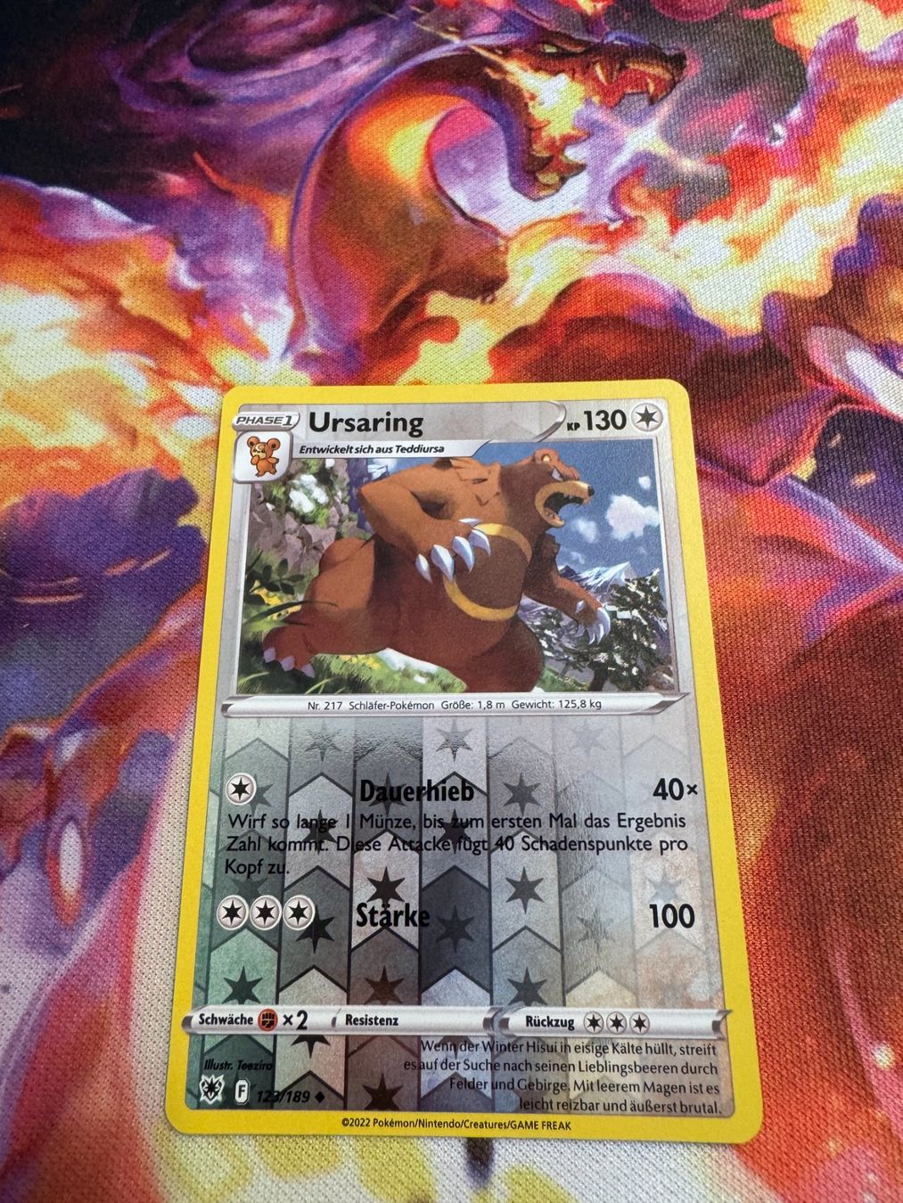 Pokémon Carte collezionabili: Ursaring (ASR 123) / Reverse Holo / Astralglanz – Nuovo (secondo la descrizione) da Bülach venduto da CherryBlu