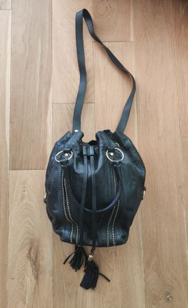 Annalisa Minuitto Leder Handtasche, neu