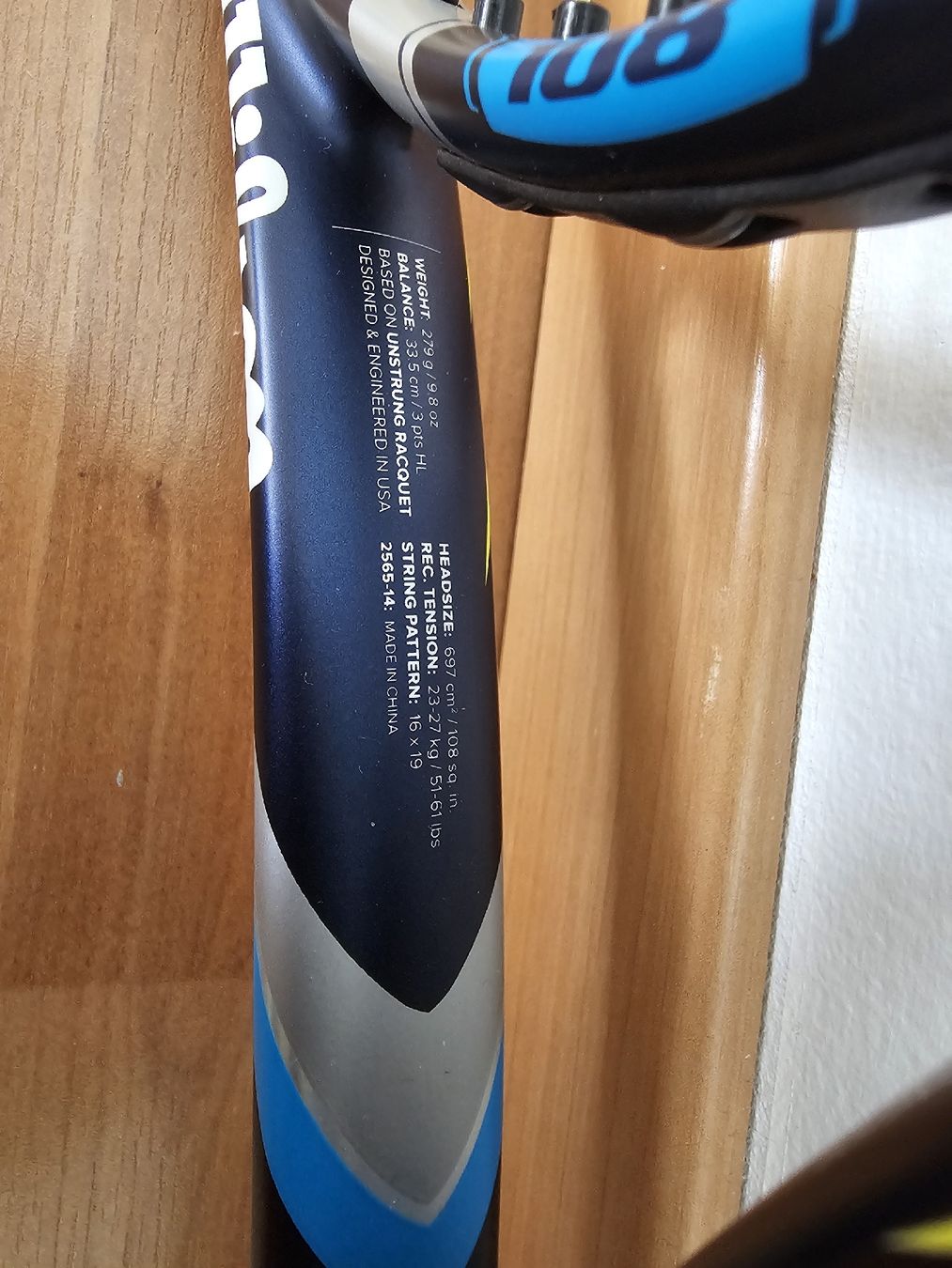 Wilson Racchette: Wilson Juice 108 Tennisschläger – Usato da Kuettigen venduto da McDime 6