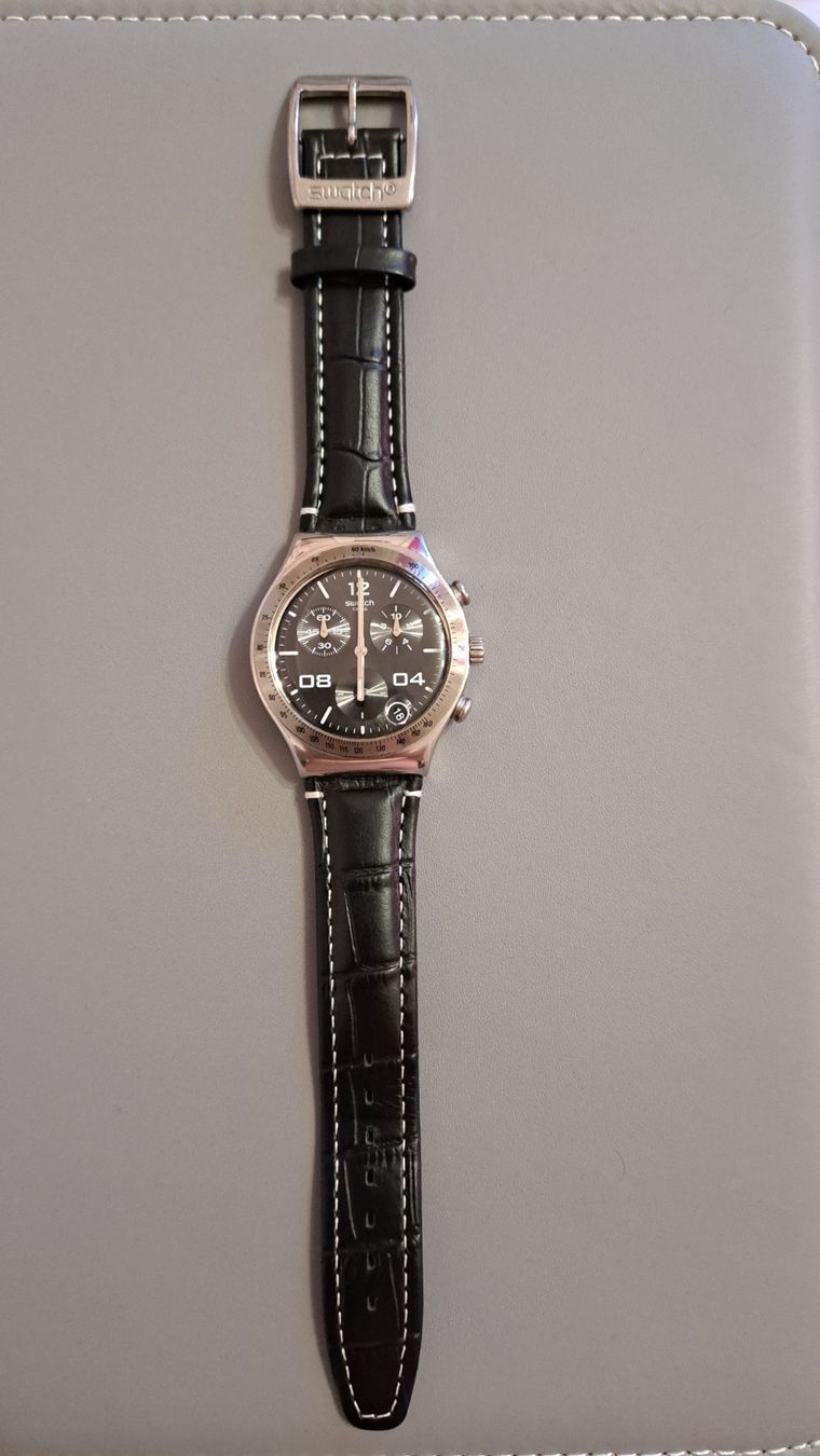 Swatch Orologi: Swatch irony Blustery Black, comme neuve, 40 mm – Usato da Clarens venduto da mig_f5z9 1