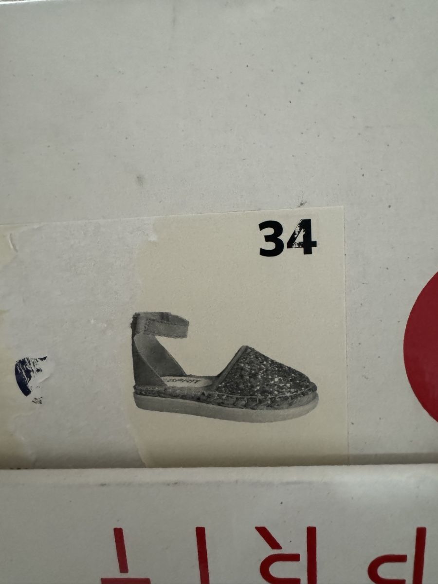 Esprit Scarpe per ragazzi: Espadrilles Esprit dunkelblau Glitzer Grösse 34 – Nuovo (secondo la descrizione) da Reinach BL venduto da shara1 3