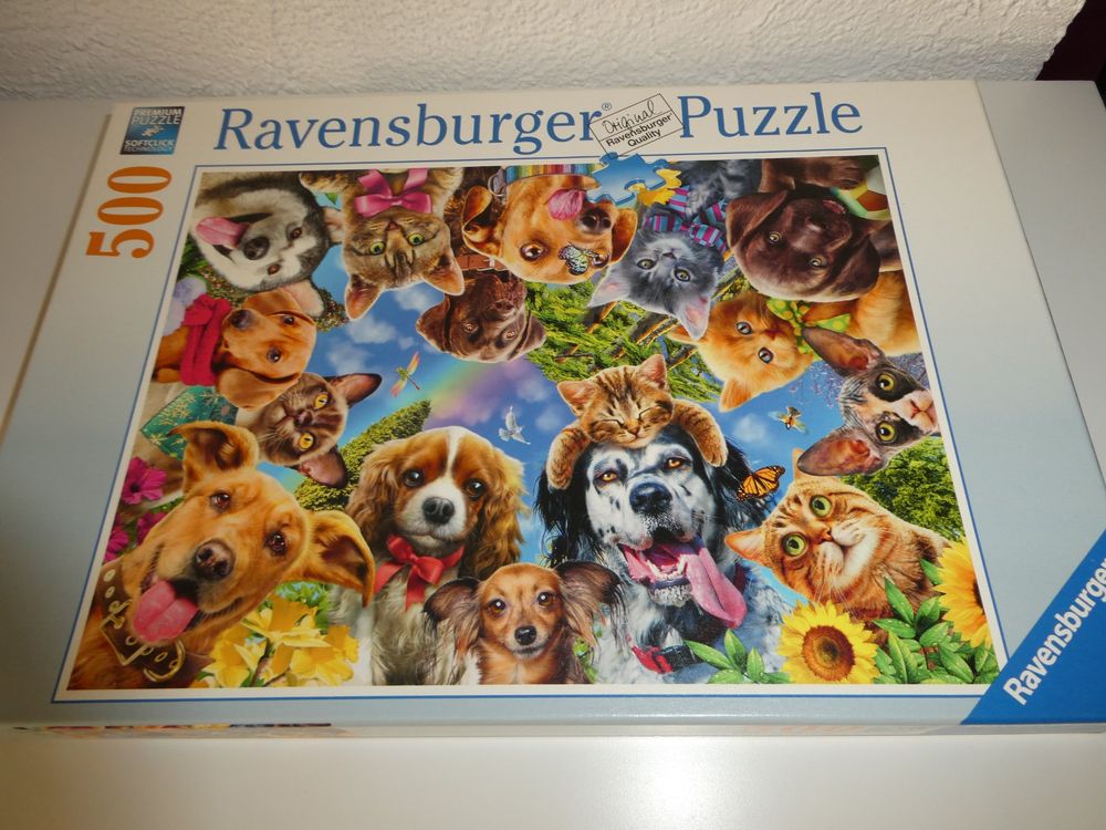 Puzzle Ravensburger Katzen und Hunde (Gebraucht) in Mels für CHF 7 ...