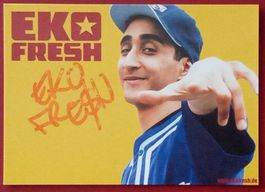 Eko Fresh Autogramm signiert Fotopostkarte 10x15cm