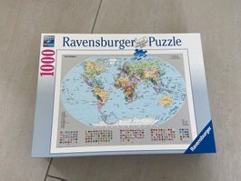 Ravensburger Puzzle 1000 Politische Weltkarte