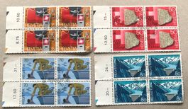 4 er Block Nr.711/712/713/714 mit VollStempel Bern