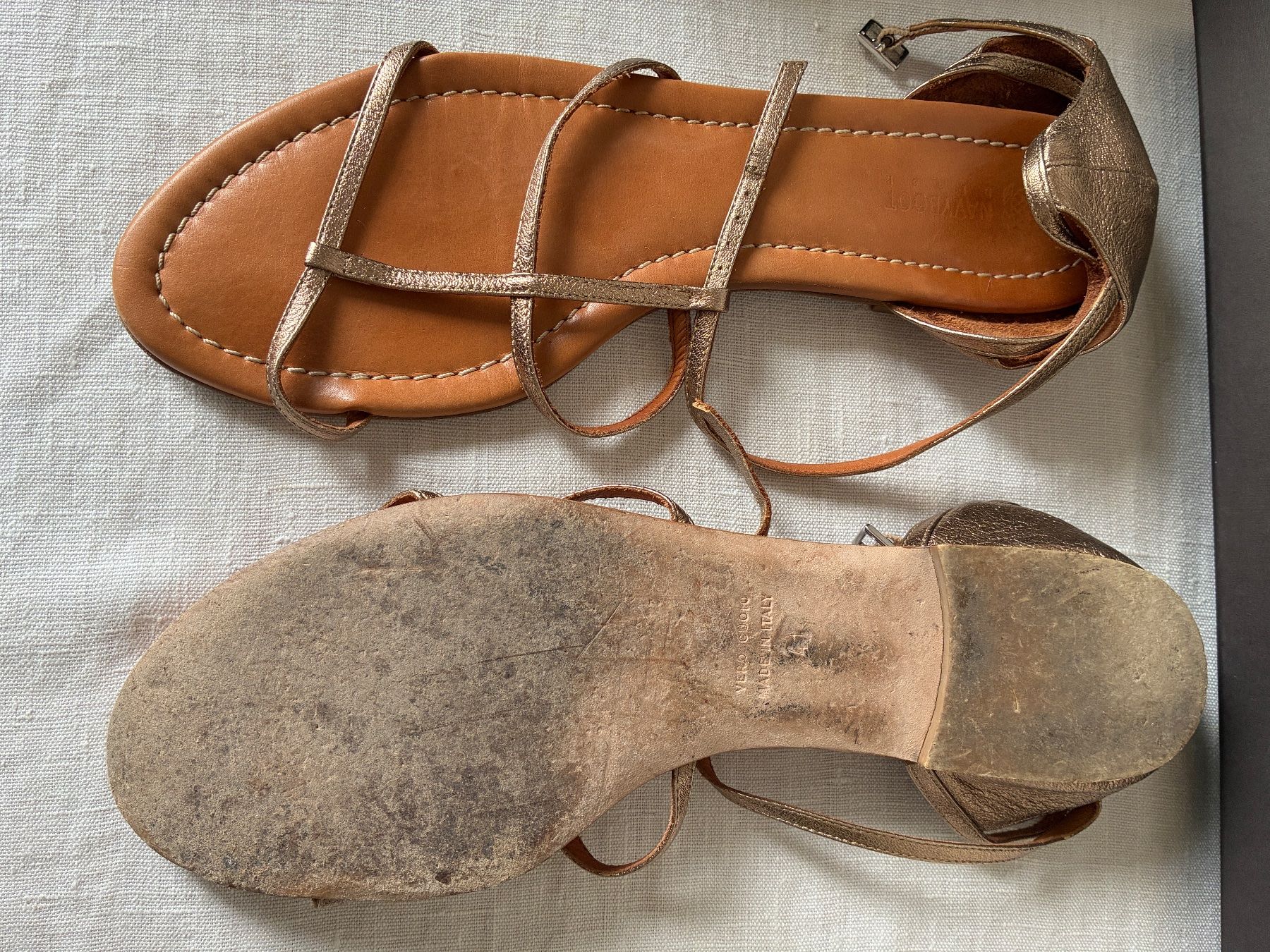 Navyboot Scarpe da donna: Sandale golden – Usato da Herzogenbuchsee venduto da filoferro 2